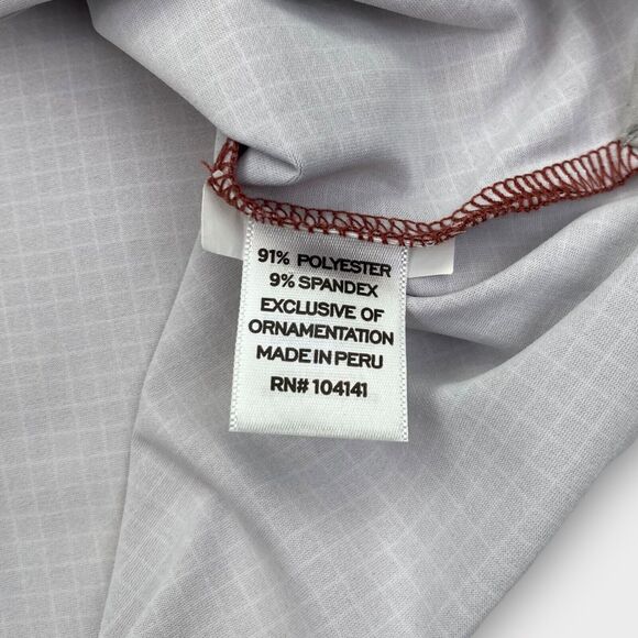 Walter Hagen Golf Polo Shirt Mens Large Micro Check Performance Stretch Preppy - Picture 13 of 15